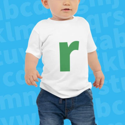 Joyful Letters Baby Tee - R