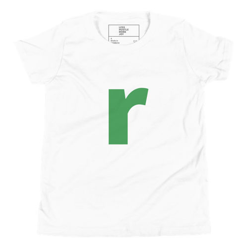 Joyful Letters Kids Tee - R