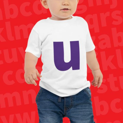 Joyful Letters Baby Tee - U