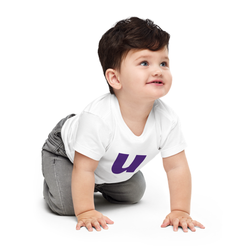 Joyful Letters Baby Tee - U