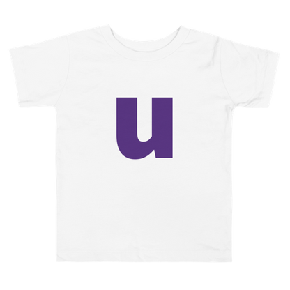 Joyful Letters Toddler Tee - U