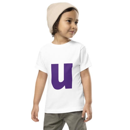 Joyful Letters Toddler Tee - U