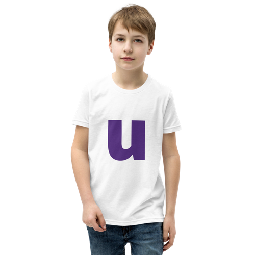 Joyful Letters Kids Tee - U