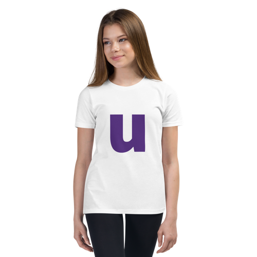 Joyful Letters Kids Tee - U