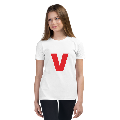 Joyful Letters Kids Tee - V