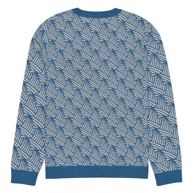 Waves Crashing Knitted Sweater