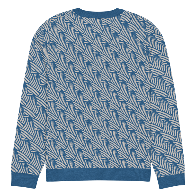 Waves Crashing Knitted Sweater