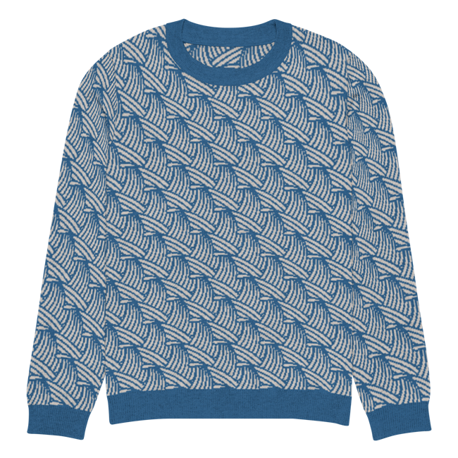 Waves Crashing Knitted Sweater