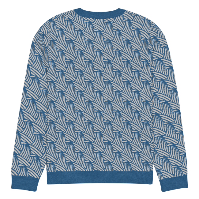 Waves Crashing Knitted Sweater