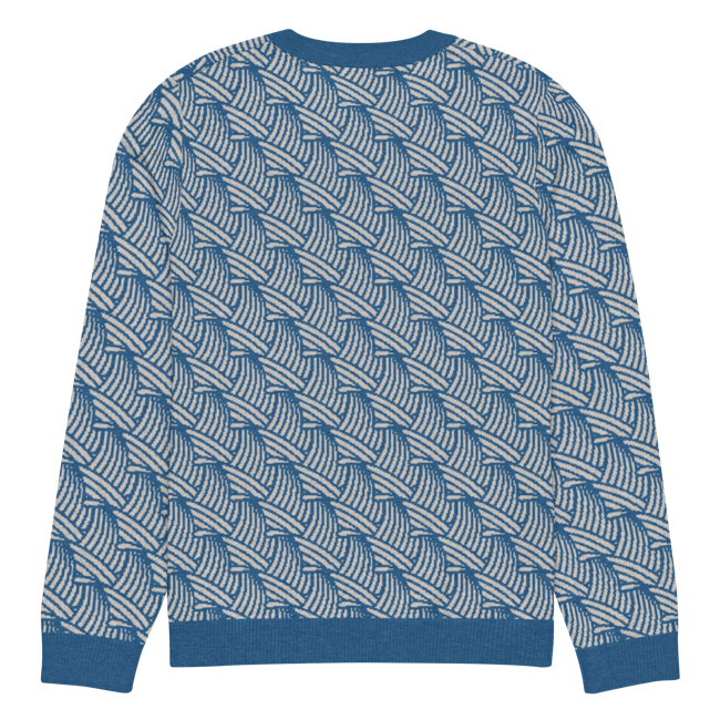 Waves Crashing Knitted Sweater