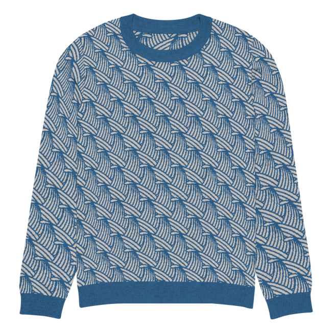 Waves Crashing Knitted Sweater