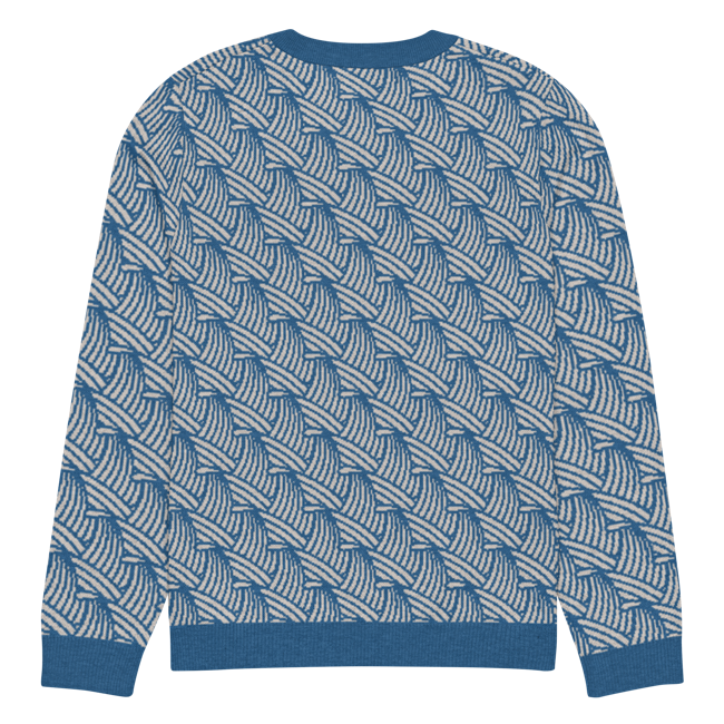 Waves Crashing Knitted Sweater