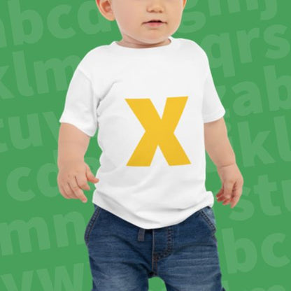 Joyful Letters Baby Tee - X