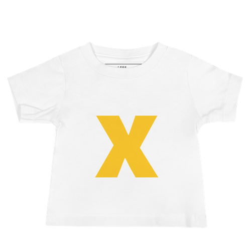 Joyful Letters Baby Tee - X