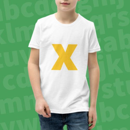 Joyful Letters Kids Tee - X