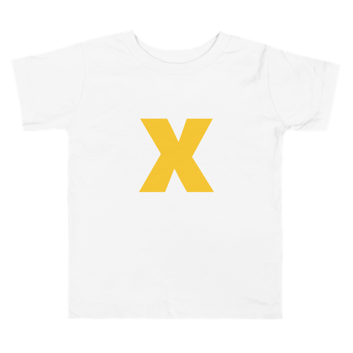 Joyful Letters Toddler Tee - X