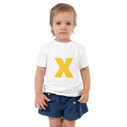 Joyful Letters Toddler Tee - X