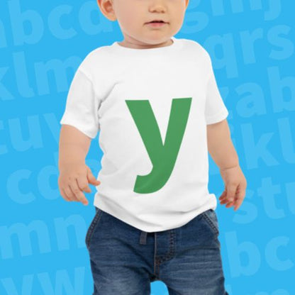 Joyful Letters Baby Tee - Y