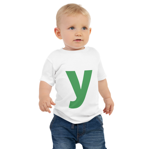 Joyful Letters Baby Tee - Y