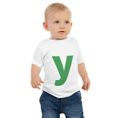 Joyful Letters Baby Tee - Y