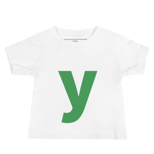 Joyful Letters Baby Tee - Y