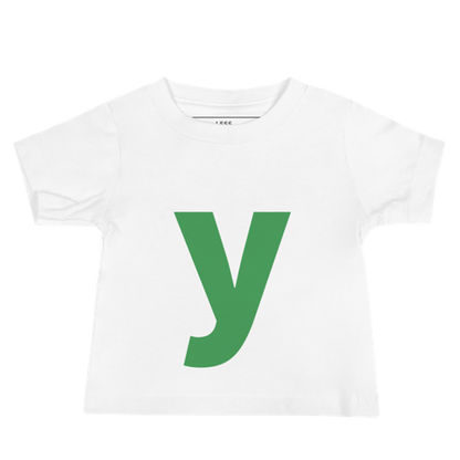 Joyful Letters Baby Tee - Y