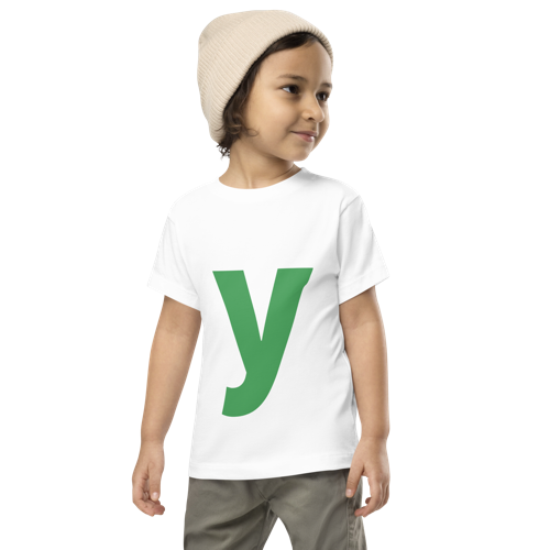 Joyful Letters Toddler Tee - Y