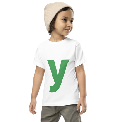 Joyful Letters Toddler Tee - Y